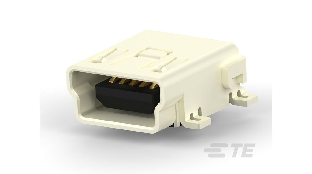 1734035-2 | TE Connectivity - AMP USB Connector MINI USB TYPE B R/A SMT ...